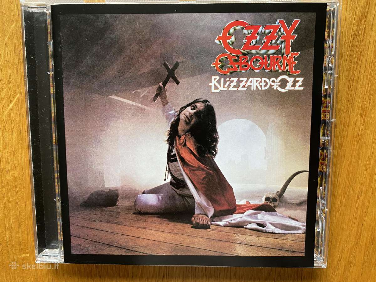 Originalus Ozzy Osbourne –" Blizzard Of Ozz " CD