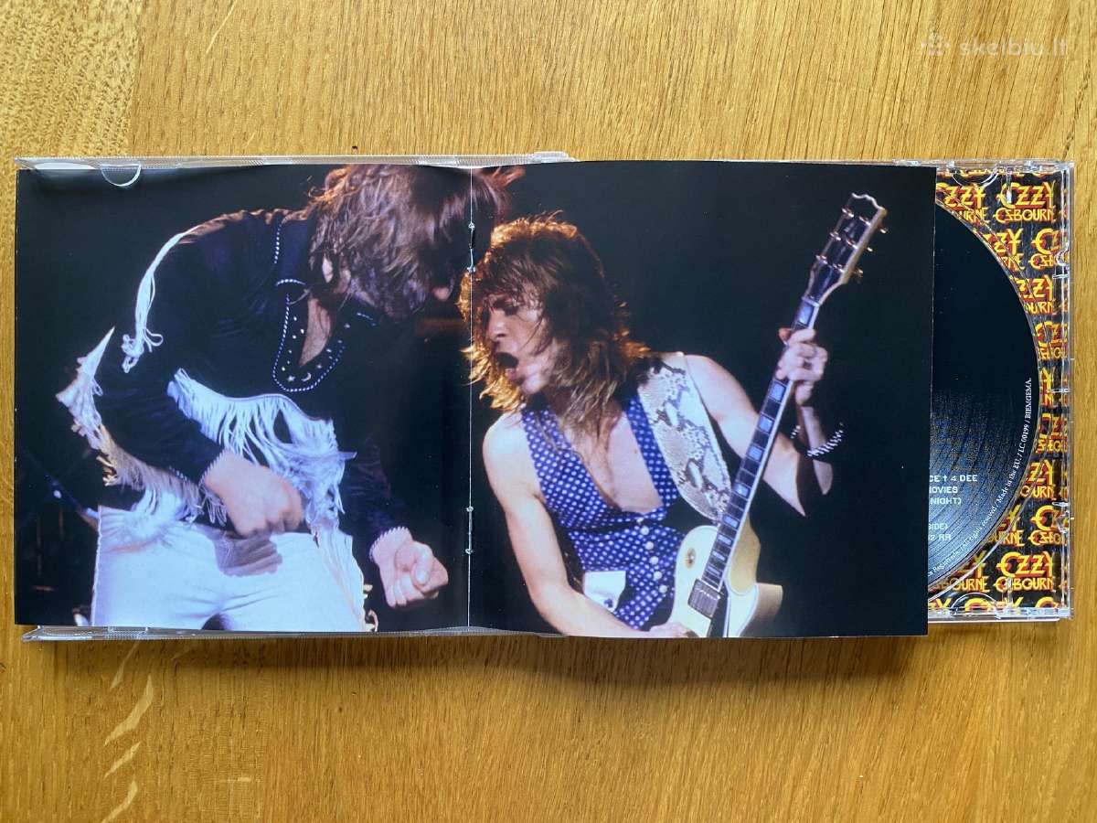 Originalus Ozzy Osbourne –" Blizzard Of Ozz " CD - nuotraukos Nr. 7