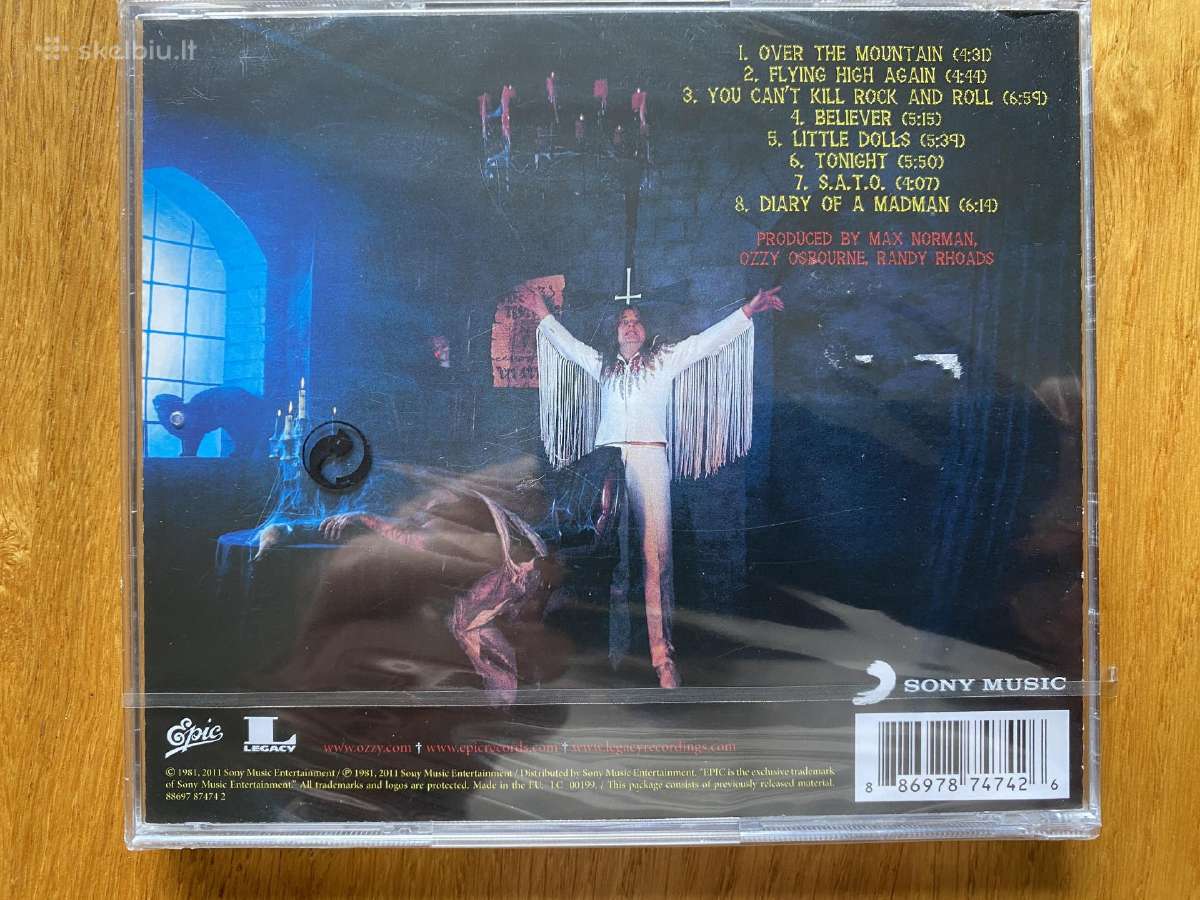 Originalus Ozzy Osbourne – Diary Of A Madman - nuotraukos Nr. 2