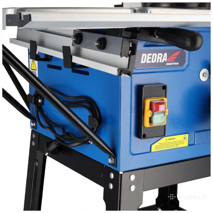 Medžio pjovimo staklės 254mm 2000w Dedra Ded7754t - nuotraukos Nr. 7