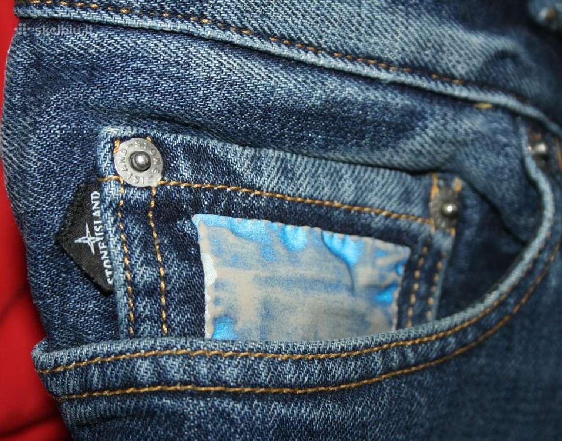 Parduodu Stone Island džinsus. Dydis 30/34 - nuotraukos Nr. 4