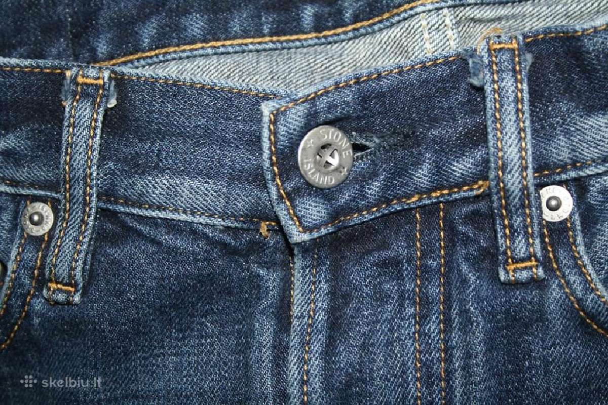 Parduodu Stone Island džinsus. Dydis 30/34 - nuotraukos Nr. 5