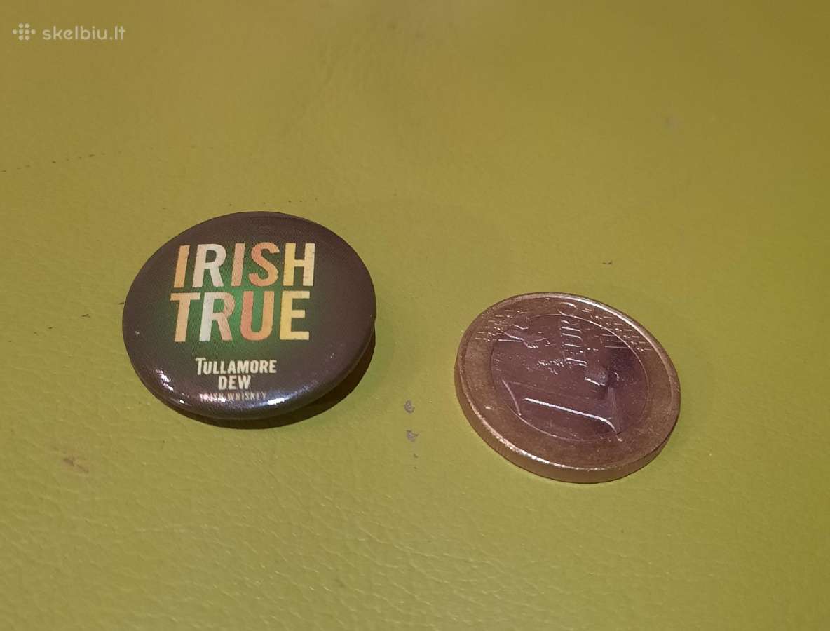 Metalinis ženkliukas Irish True