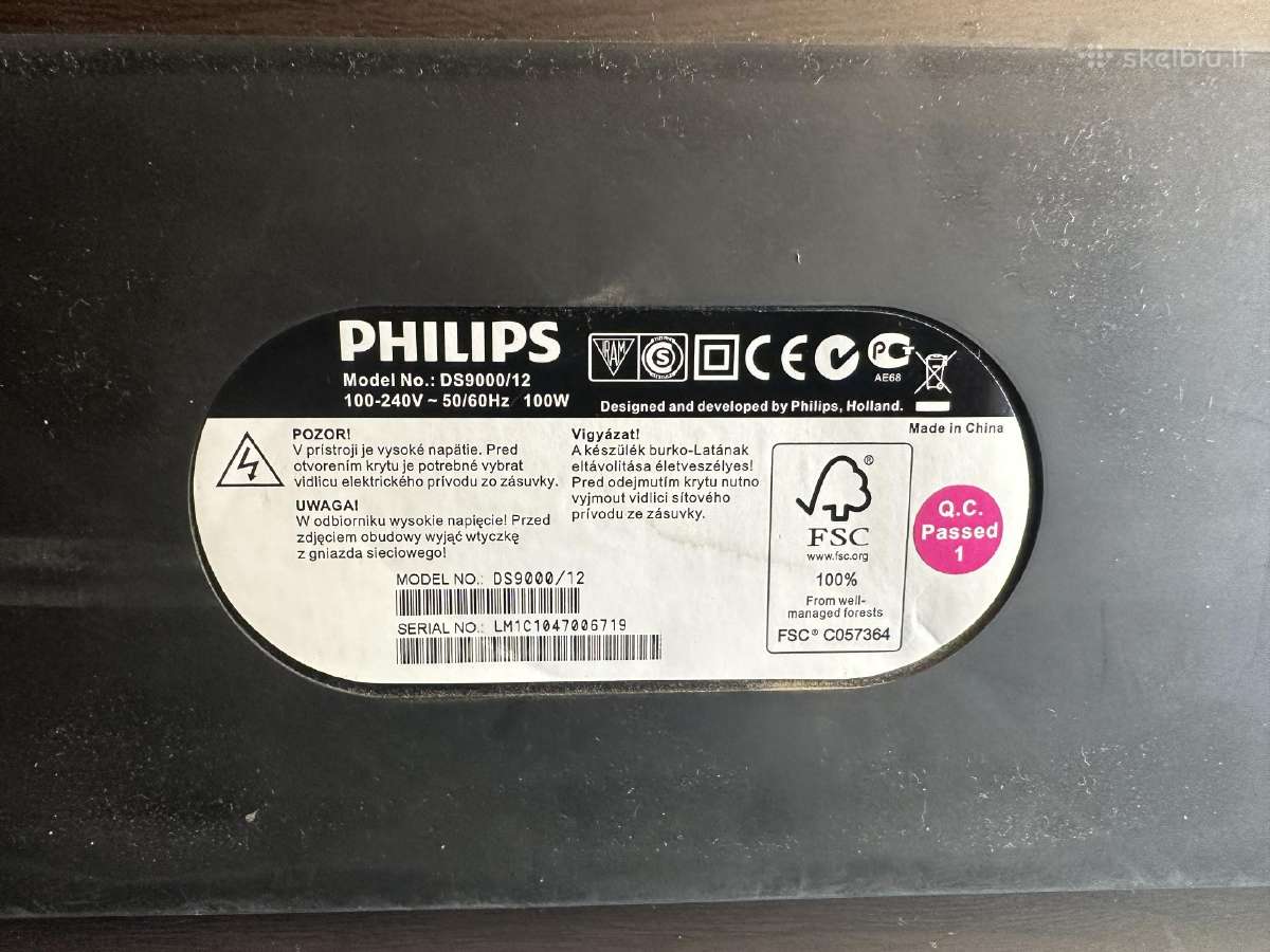 Philips Ds9000/12 kolonele - nuotraukos Nr. 5