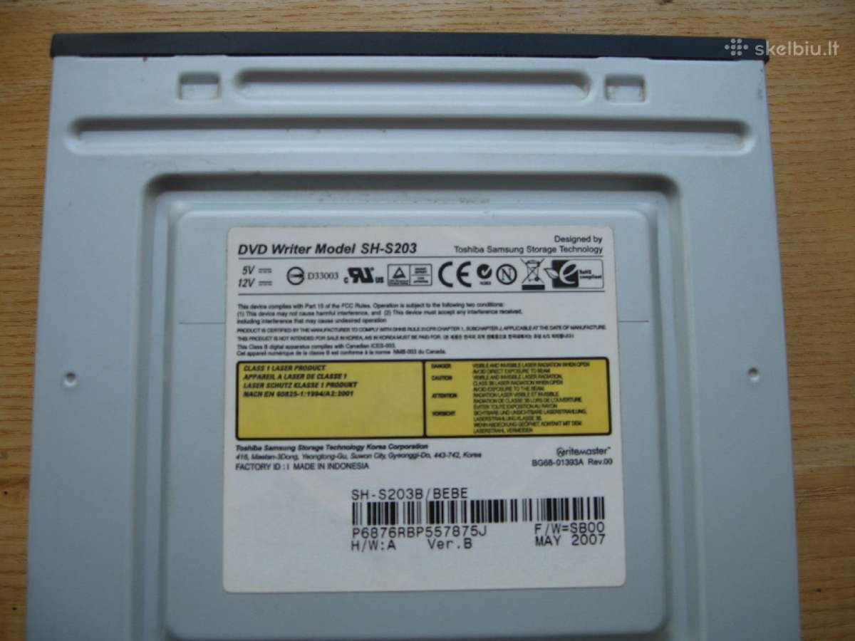 Dwd Rw LG, Samsung Sh-s203 ir Sony Nec Ad - 7173a - nuotraukos Nr. 6