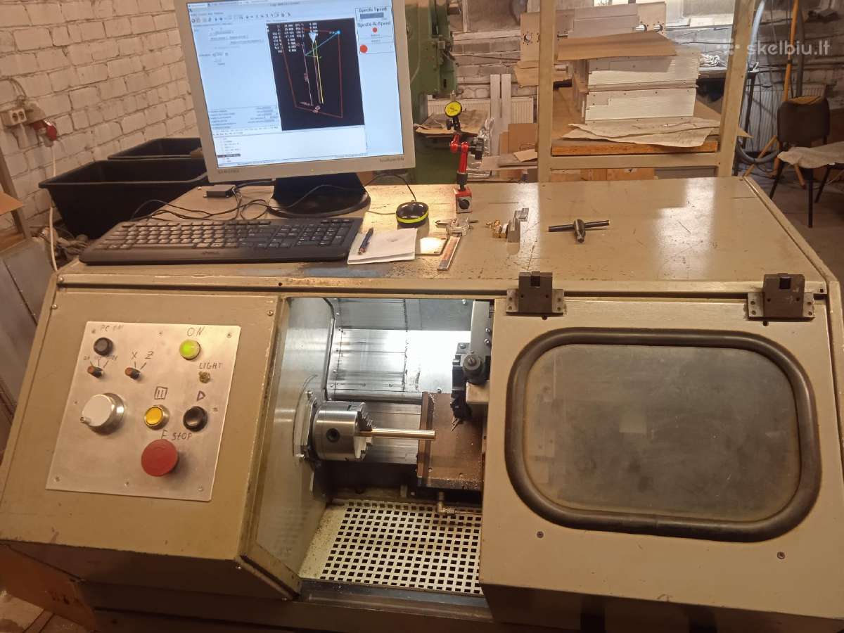 Parduodamos tekinimo CNC stakles - nuotraukos Nr. 10