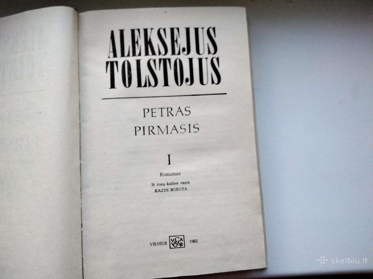 A. Tolstojus. Petras Pirmasis. Kn. 1,2,3 - nuotraukos Nr. 3