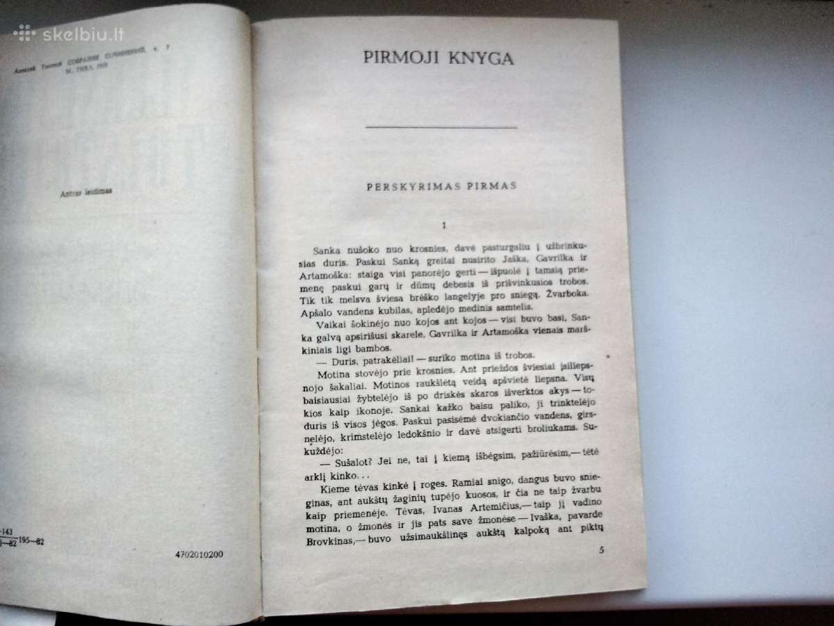 A. Tolstojus. Petras Pirmasis. Kn. 1,2,3 - nuotraukos Nr. 4