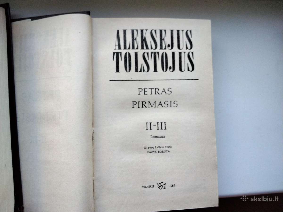 A. Tolstojus. Petras Pirmasis. Kn. 1,2,3 - nuotraukos Nr. 12