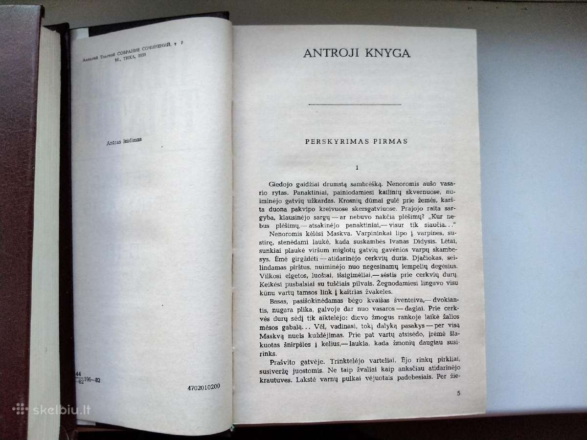 A. Tolstojus. Petras Pirmasis. Kn. 1,2,3 - nuotraukos Nr. 13