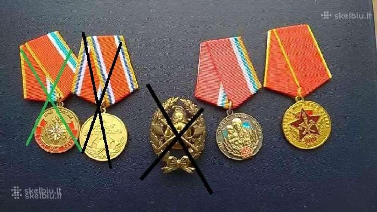 Gaisrininku medaliai