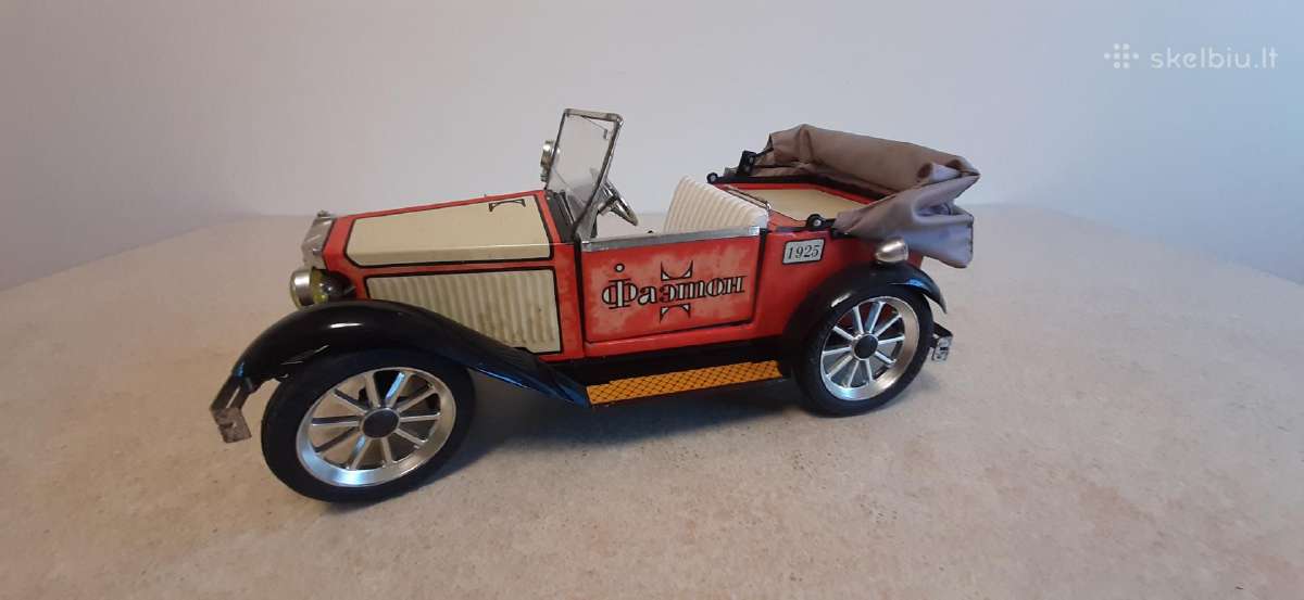 Vintažinis,kolekcinis automobilio modelis - nuotraukos Nr. 4