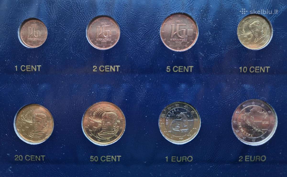 Kroatijos Respublikos euro monetų rinkinys