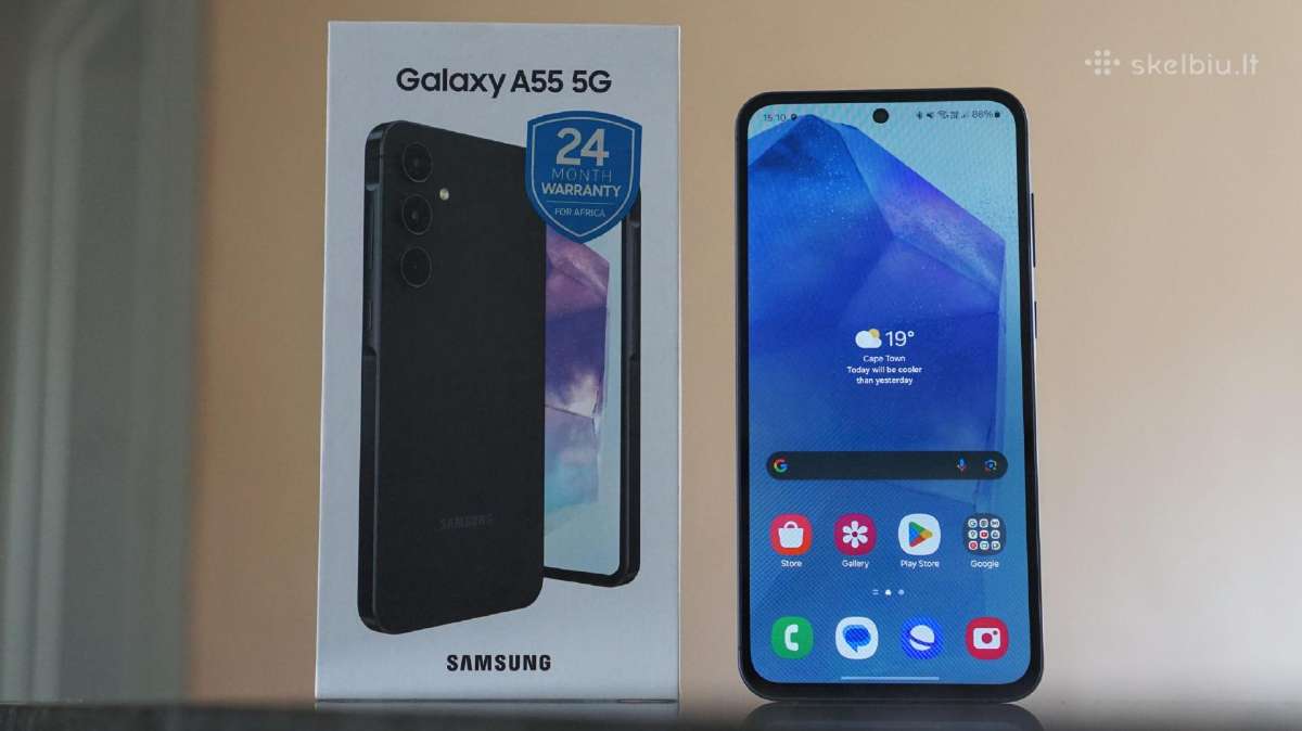 Perkame Samsung Galaxy A55 – kaina per 1 min!