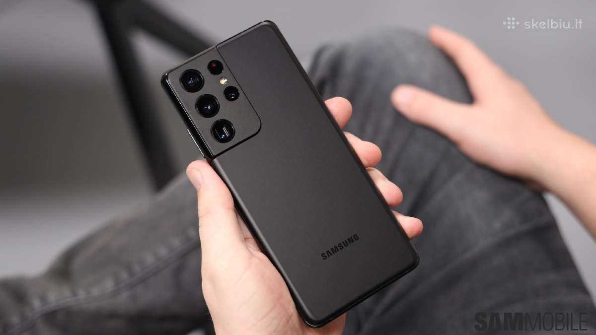 Perkame Samsung Galaxy S21 Ultra – kaina per 1 min