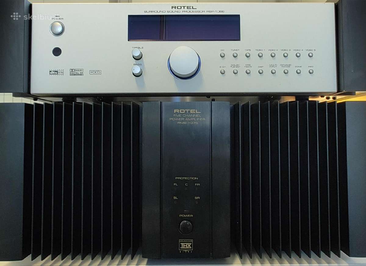 Rotel rsp-1066, rmb-1075 - nuotraukos Nr. 4