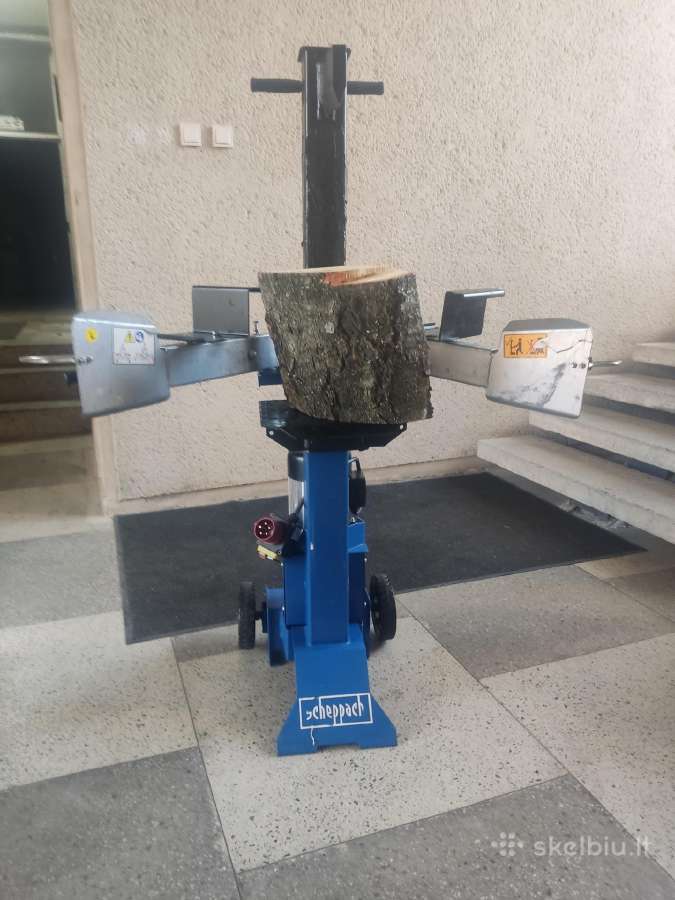 Malkų skaldyklė Vokietijos gamintojo Scheppach 7t