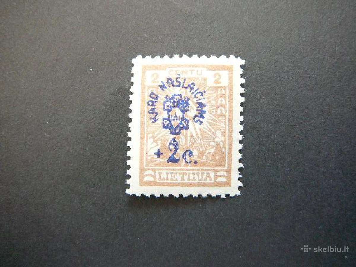Lietuva 1924 Karo naslaiciai svarus lit224s