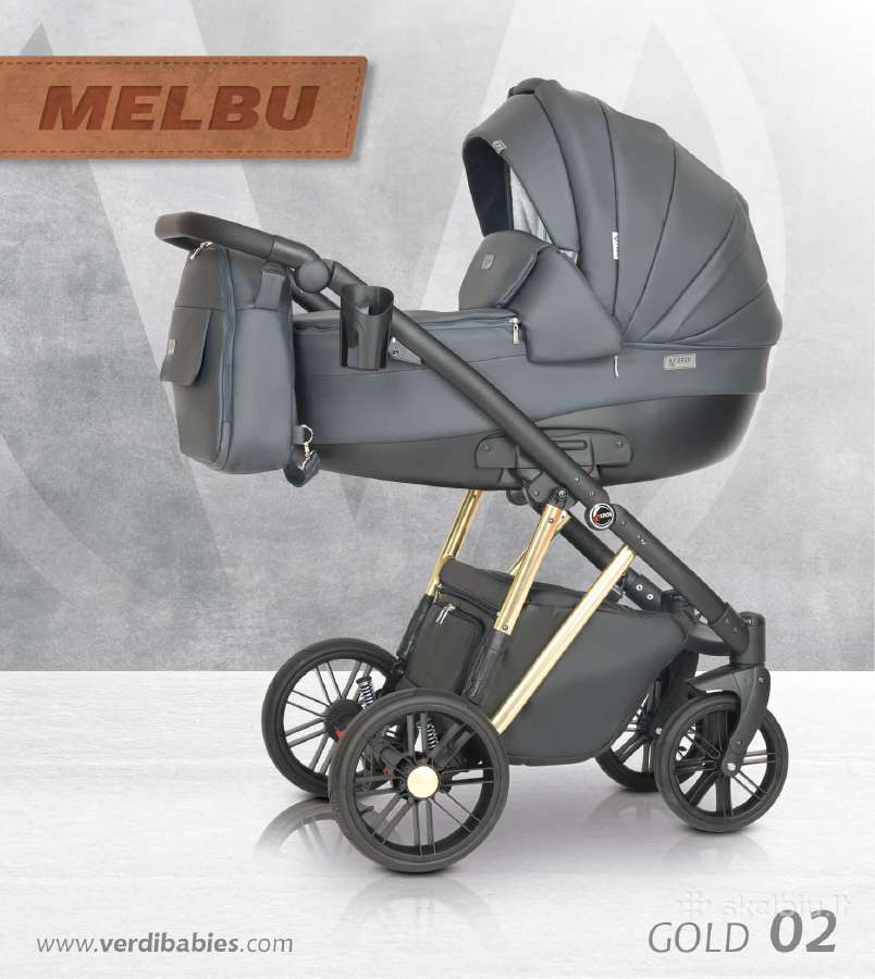 Nauji Verdi Melbu 3 in 1 vežimėliai - nuotraukos Nr. 4