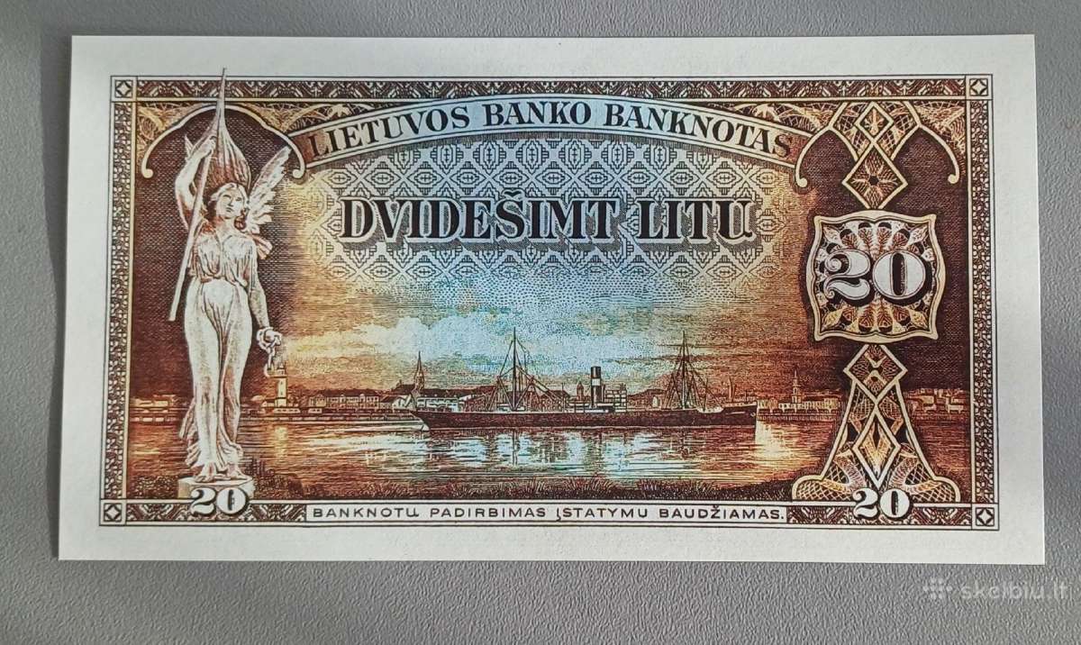 Lietuva 1922-1930 m. Reprodukcija - nuotraukos Nr. 2