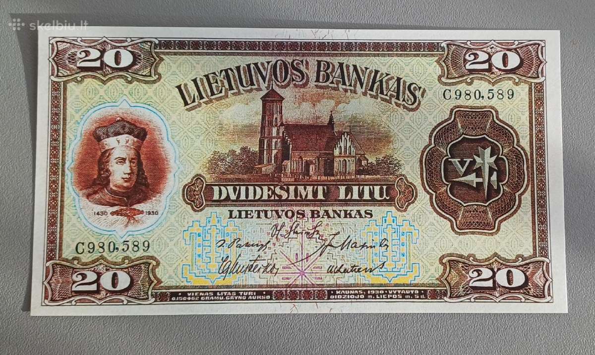Lietuva 1922-1930 m. Reprodukcija