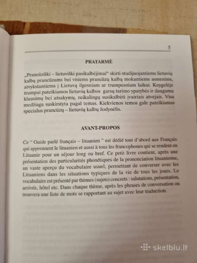 Prancūziški - lietuviški pasikalbėjimai - nuotraukos Nr. 5