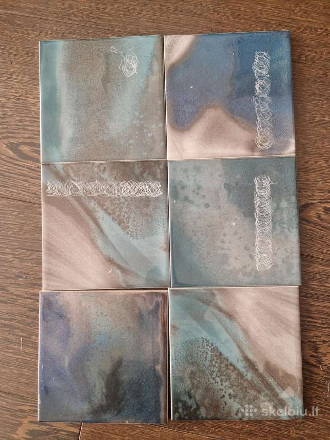 12.5x12.5 Polaris Ocean Brillo, plytelė sienoms - nuotraukos Nr. 2