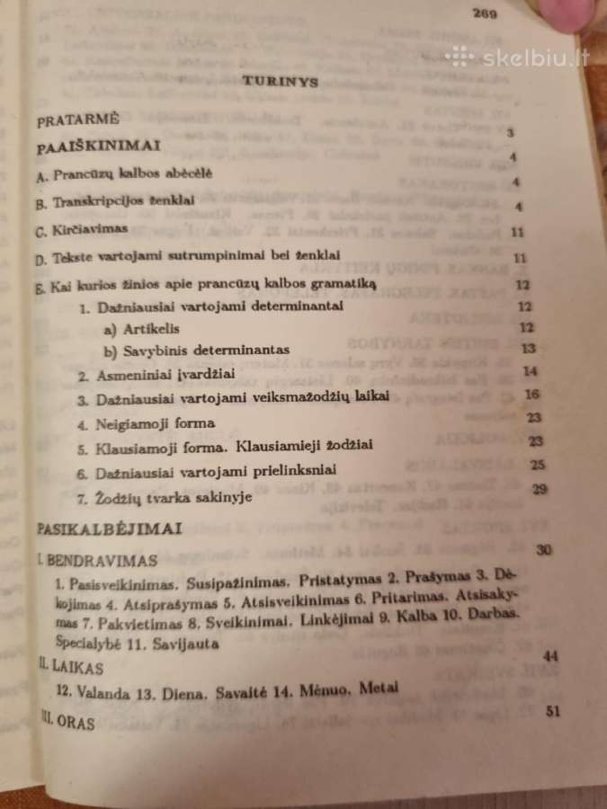 Lietuviškų - prancūziškų pasikalbėjimų knygelė - nuotraukos Nr. 4