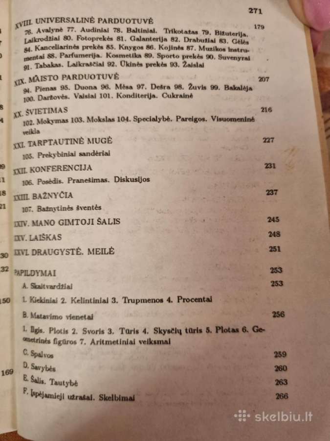 Lietuviškų - prancūziškų pasikalbėjimų knygelė - nuotraukos Nr. 6