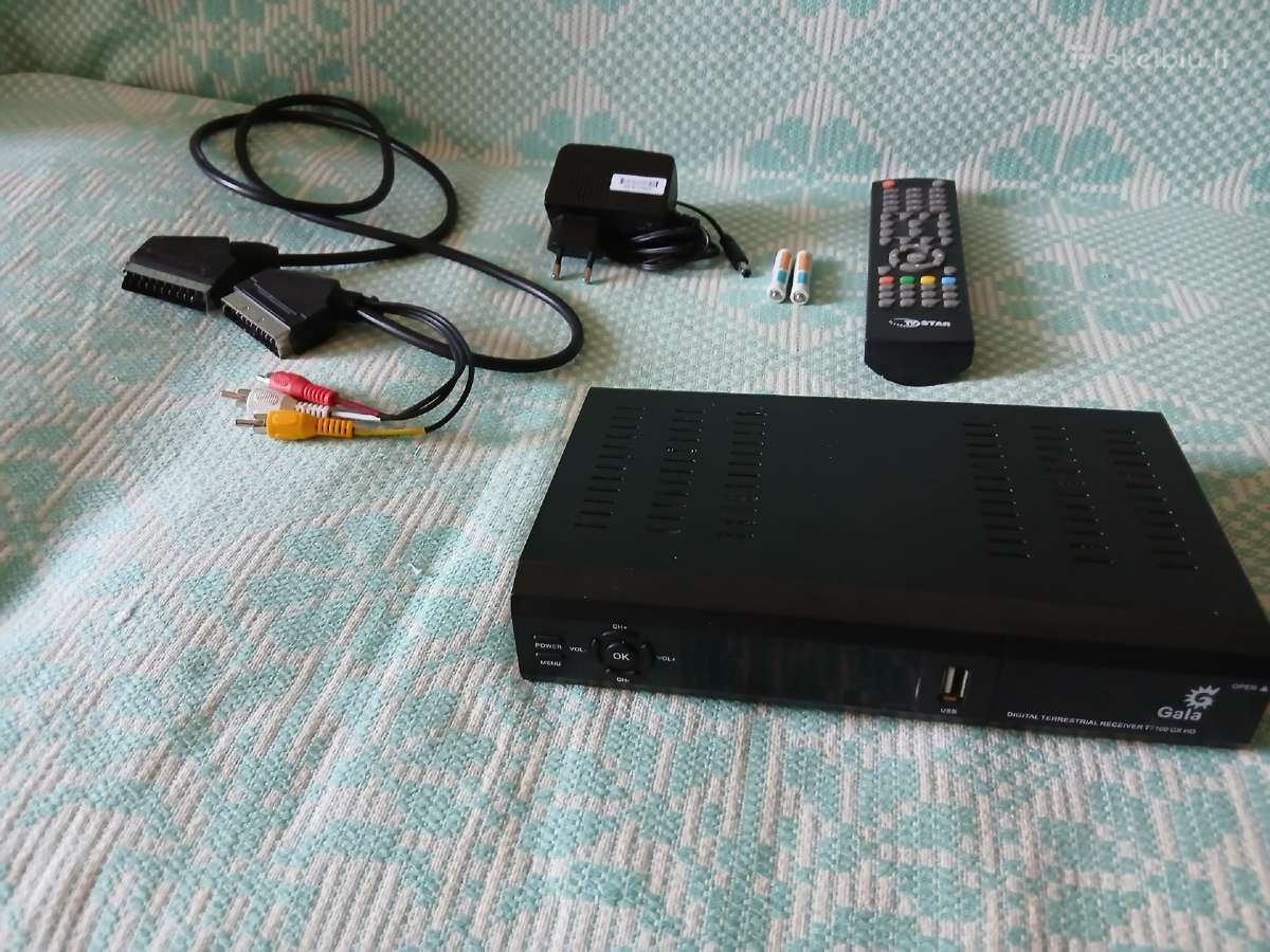 Gala TV Digital terrestrial receiver t7100 CX HD