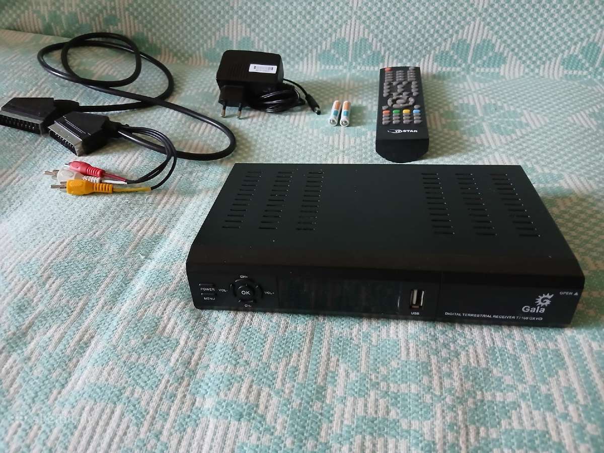 Gala TV Digital terrestrial receiver t7100 CX HD - nuotraukos Nr. 2