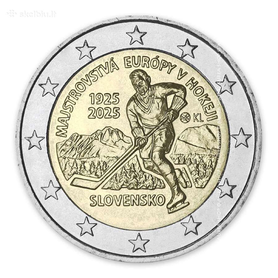 2026 Slovakijos 2€ monetos! - nuotraukos Nr. 5