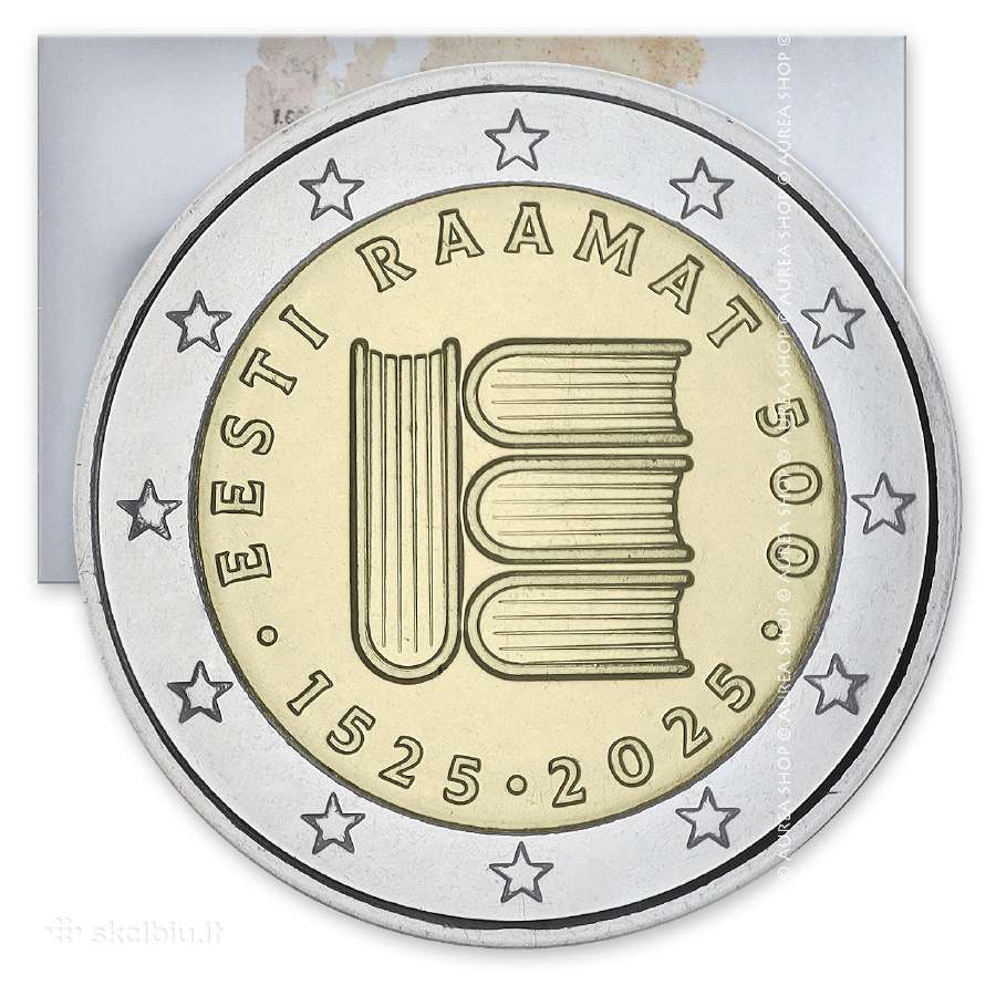 Estijos 2€ Sipsik 2026 ir kitos monetos - nuotraukos Nr. 3