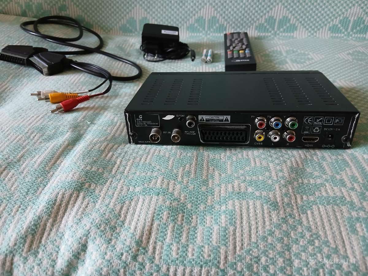 Gala TV Digital terrestrial receiver t7100 CX HD - nuotraukos Nr. 10