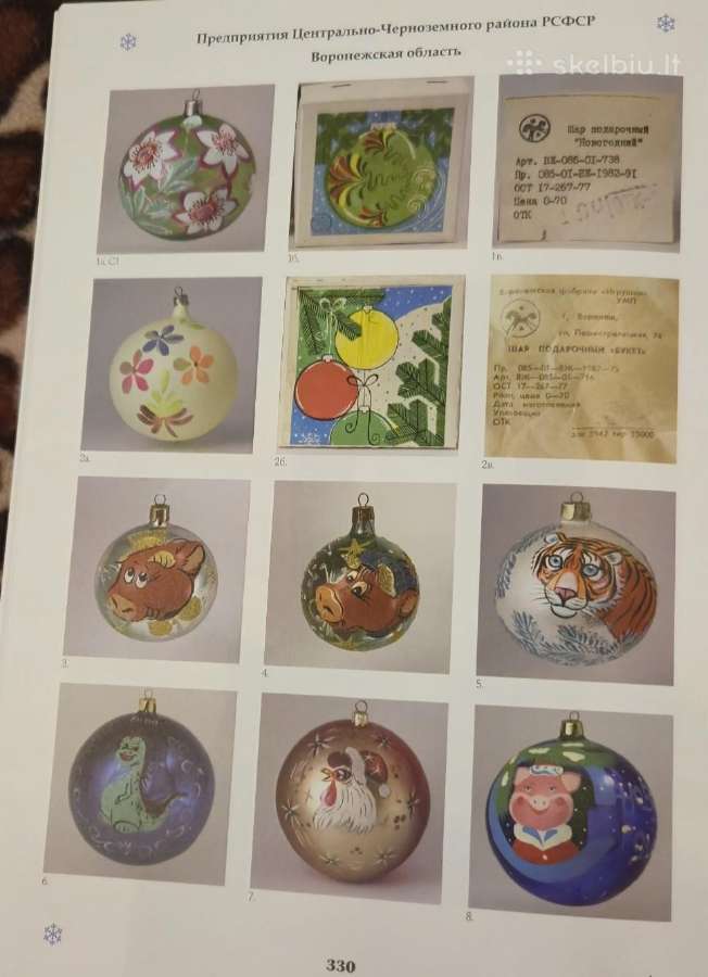 Tarybinių eglės papuošimų katalogas - nuotraukos Nr. 4