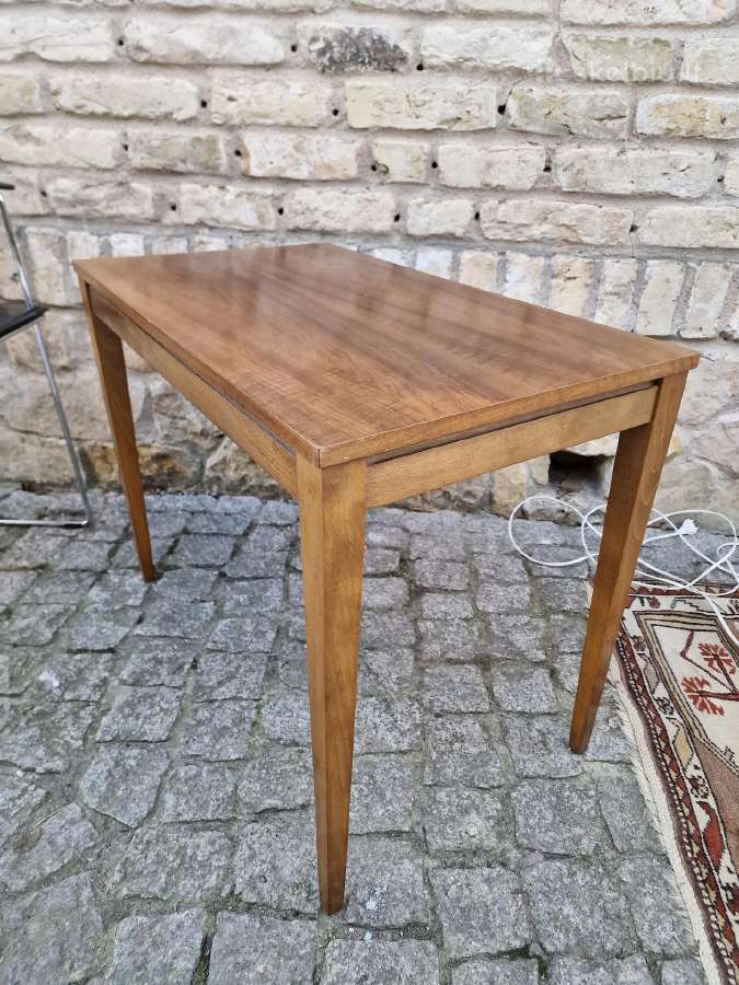 Vintažinis midcentury riešutmedžio kavos staliukas - nuotraukos Nr. 5