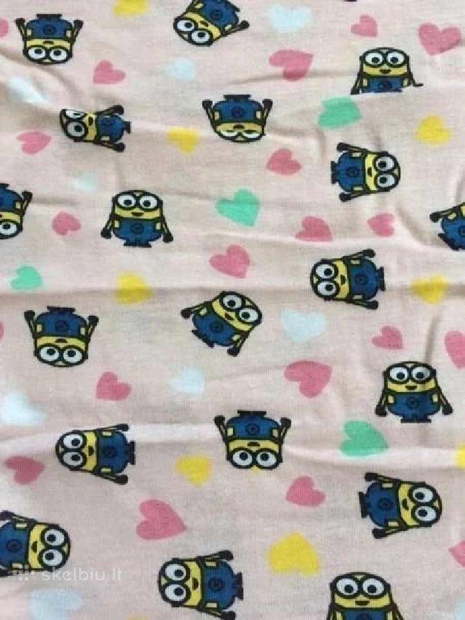 Žaisminga suknelė su minionais - nuotraukos Nr. 2