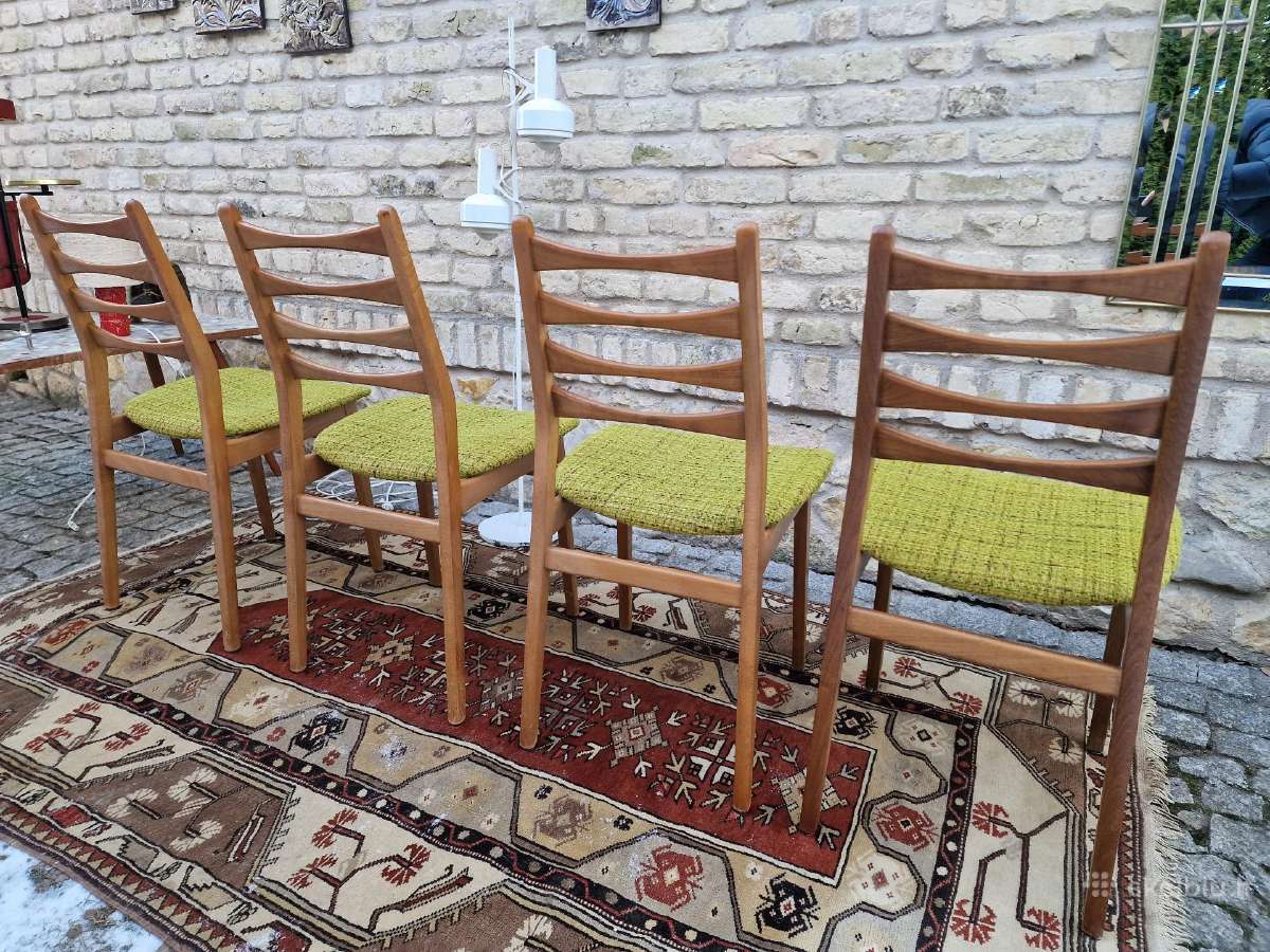 Vintaźinės mid century bukmedžio kėdės - nuotraukos Nr. 9
