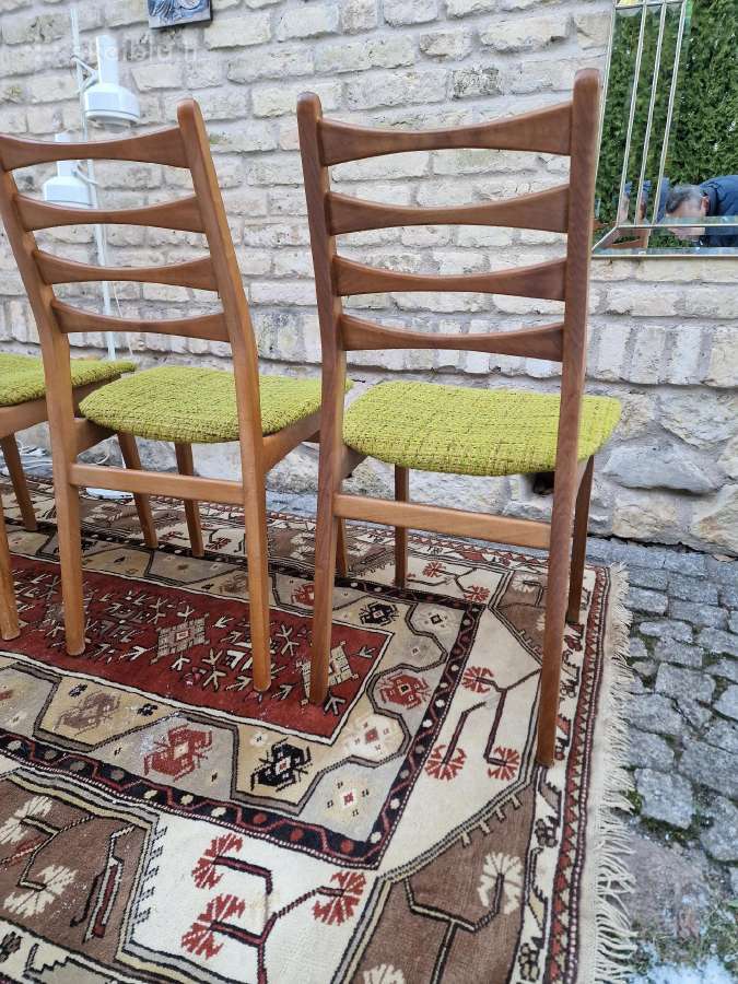 Vintaźinės mid century bukmedžio kėdės - nuotraukos Nr. 13