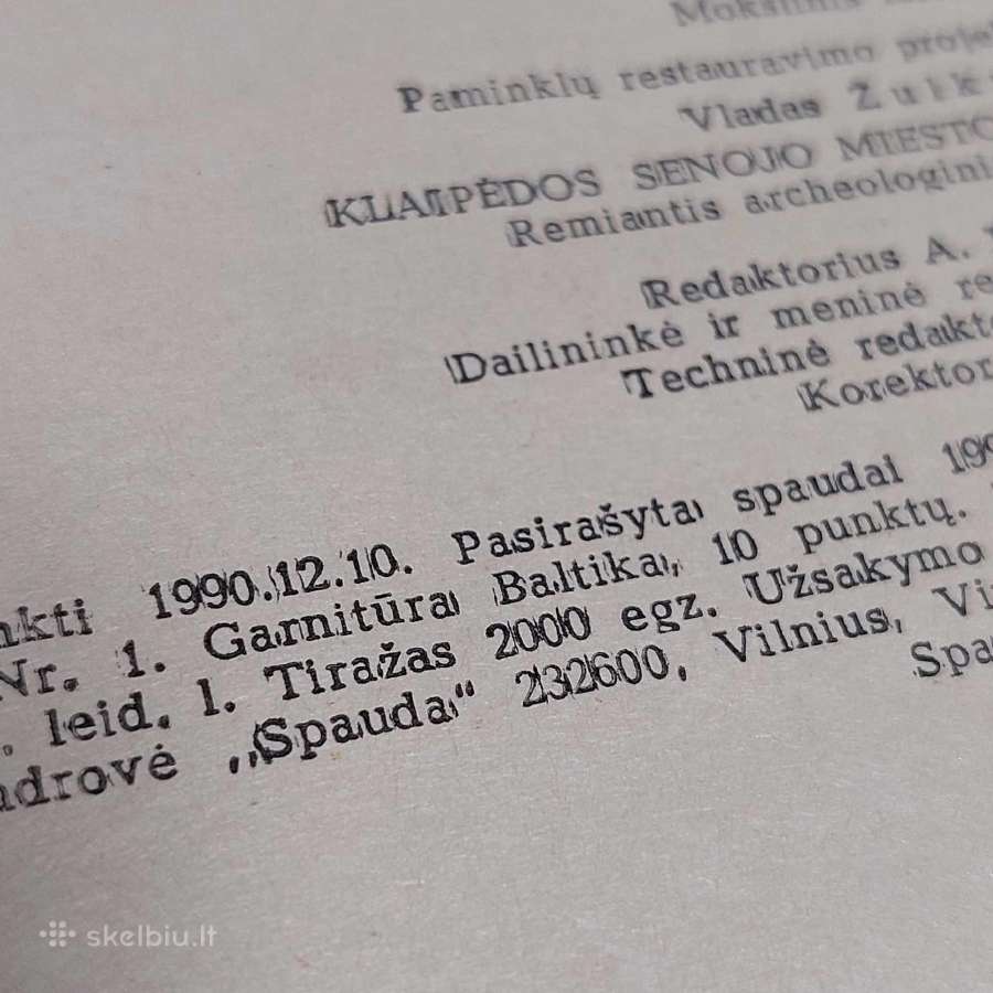Klaipėdos senojo miesto raidos modelis - nuotraukos Nr. 4