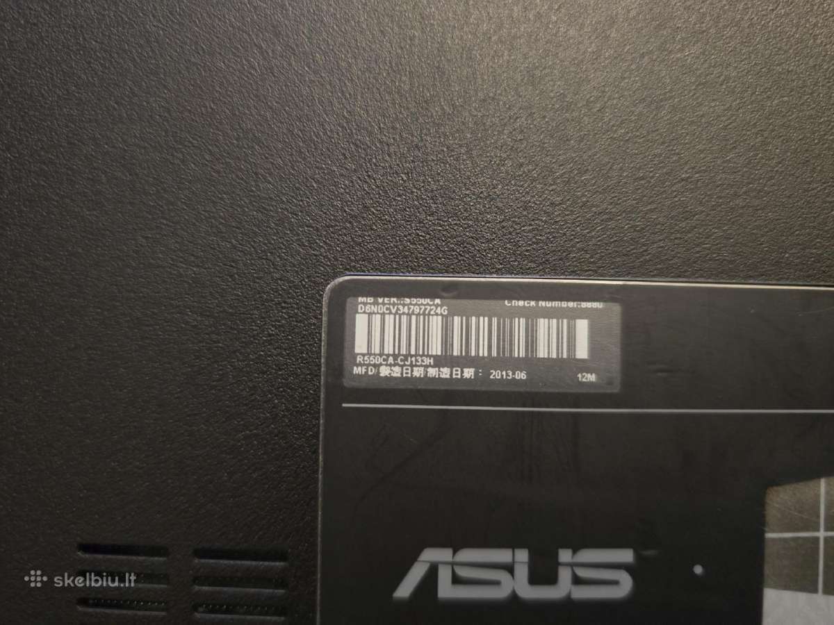 Asus nuo 60 iki 140 € 14",15,6', 17" - nuotraukos Nr. 4