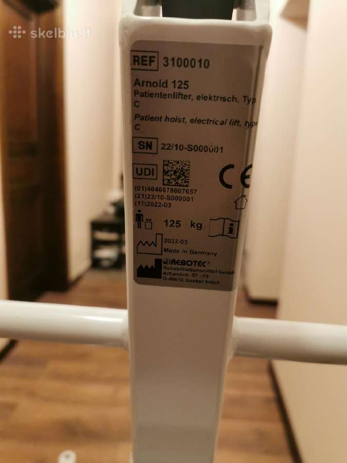 Elektrinis keltuvas Rebotec Arnold 125 - nuotraukos Nr. 5