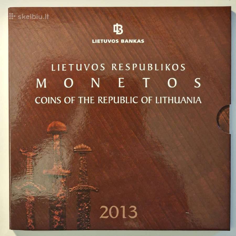 Lietuvos monetų rinkiniai 2013-2021