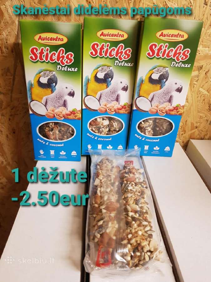 Profesionalus maistas papugoms - nuotraukos Nr. 13