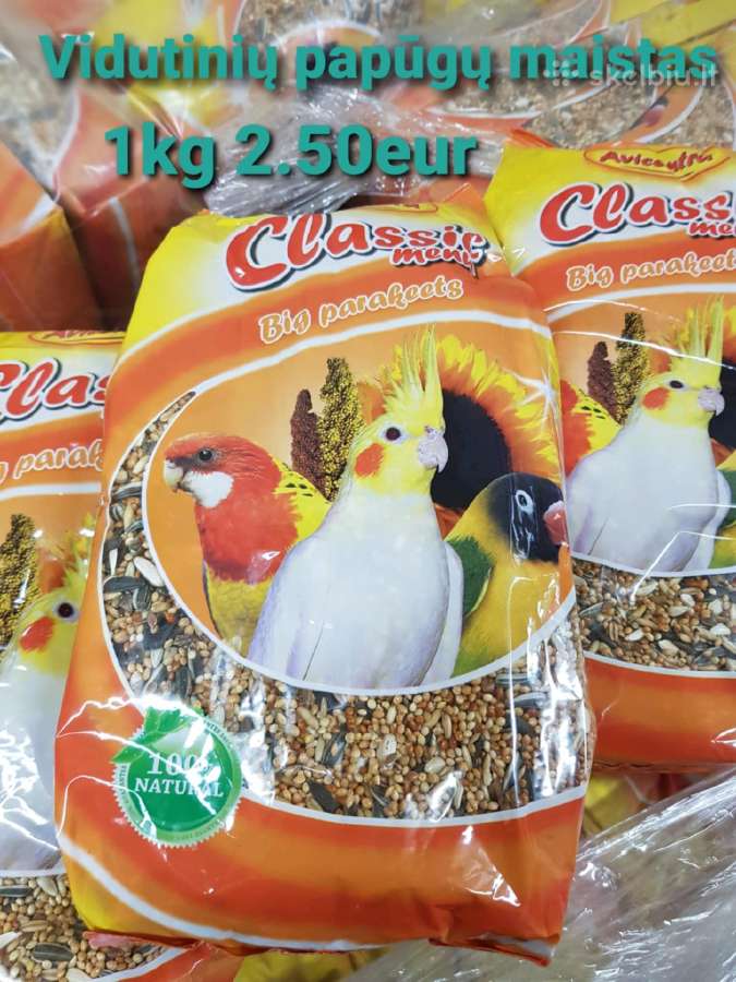 Profesionalus maistas papugoms - nuotraukos Nr. 18