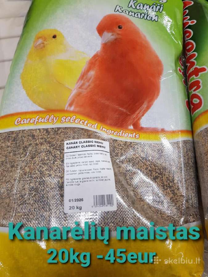 Profesionalus maistas papugoms - nuotraukos Nr. 20