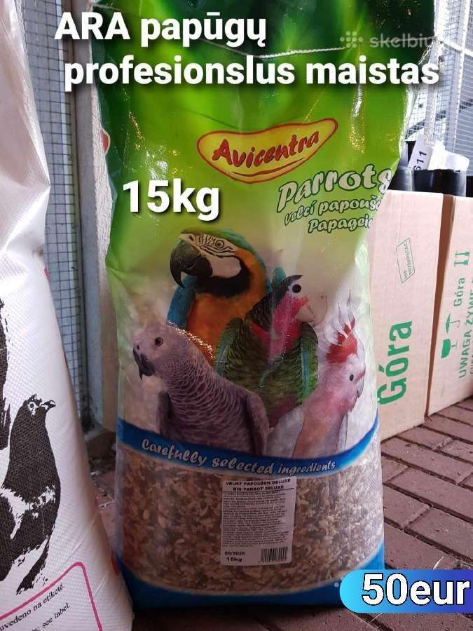 Profesionalus maistas papugoms - nuotraukos Nr. 9