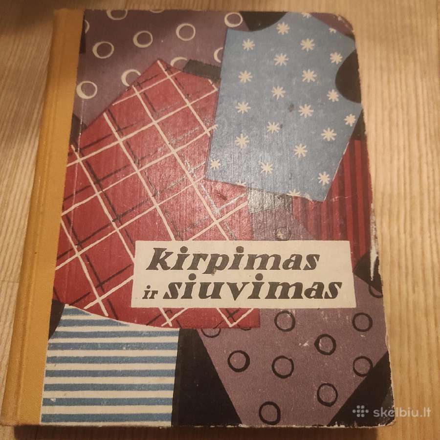 Knyga Kirpimas ir siuvimas