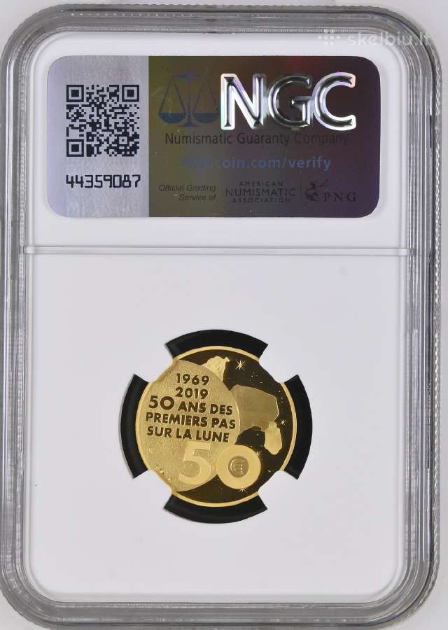 Sertifikuota auksinė moneta Ngc Pf70 Prancūzija - nuotraukos Nr. 2
