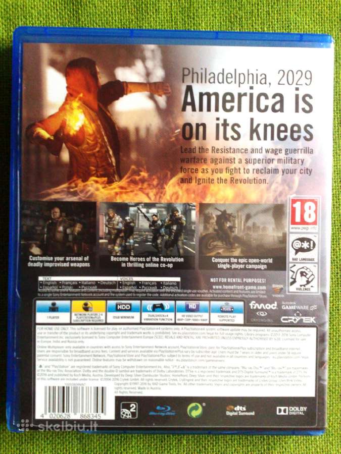 Žaidimai Ps4 praktiškai nauji - nuotraukos Nr. 5
